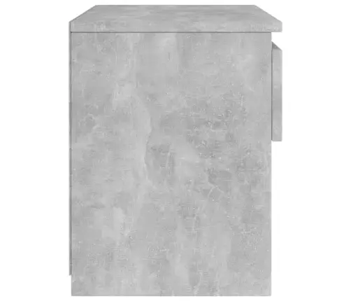 Naktsskapīši, 2 Gb., Betona Pelēki 40X30X39Cm Inženierijas Koks Vidaxl Naktsskapīši, 2 Gb., Betona Pelēki 40X30X39Cm Inženierijas Koks Vidaxl