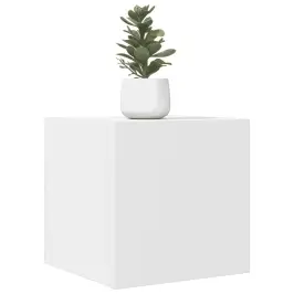 Seinale Kinnitatav Telerikapp, Valge, 30,5 X 30 X 30 Cm