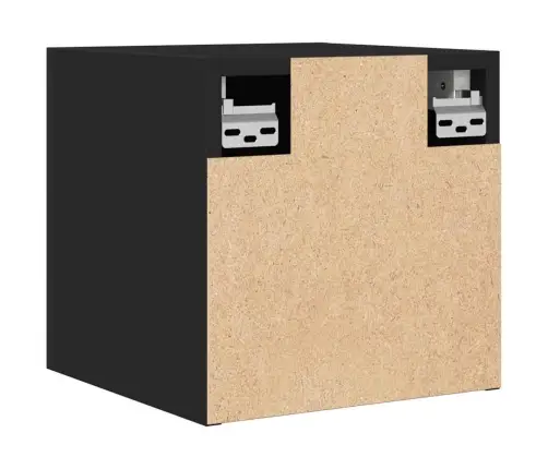 Sienas Tv Skapīši, 2 Gab., Melni, 30,5X30X30 Cm Vidaxl Sienas Tv Skapīši, 2 Gab., Melni, 30,5X30X30 Cm Vidaxl