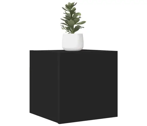 Sienas Tv Skapīši, 2 Gab., Melni, 30,5X30X30 Cm Vidaxl Sienas Tv Skapīši, 2 Gab., Melni, 30,5X30X30 Cm Vidaxl