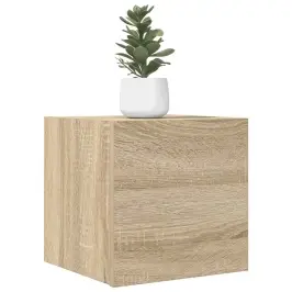 Sienas Tv Skapīši, 2 Gab., Ozolkoka, 30,5X30X30 Cm Vidaxl