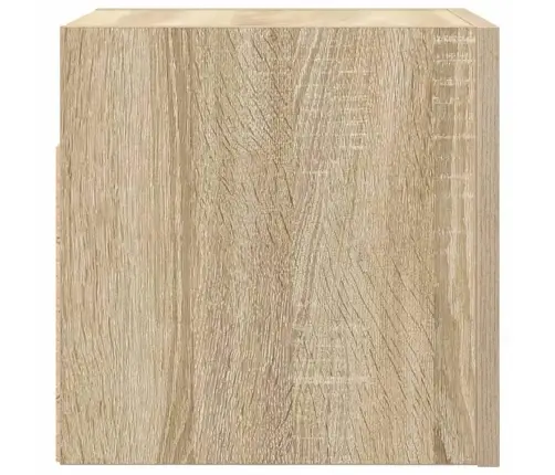 Sieninės Televizoriaus Spintelės, 4Vnt., Ąžuolo, 30,5X30X30Cm