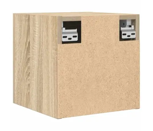 Sieninės Televizoriaus Spintelės, 4Vnt., Ąžuolo, 30,5X30X30Cm