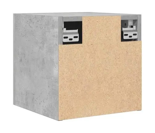 Sieninės Televizoriaus Spintelės, 2Vnt., Pilkos, 30,5X30X30Cm Sieninės Televizoriaus Spintelės, 2Vnt., Pilkos, 30,5X30X30Cm