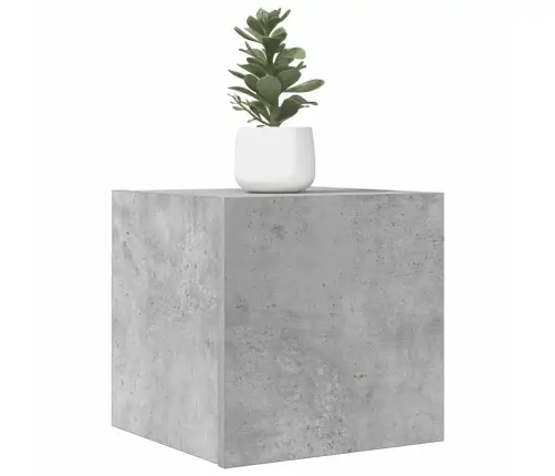 Sienas Tv Skapīši, 4 Gab., Betona Pelēki, 30,5X30X30 Cm Vidaxl