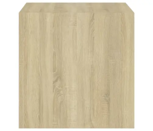 Sieninė Spintelė, Ąžuolo Spalvos, 37X37X37cm Mediena Sieninė Spintelė, Ąžuolo Spalvos, 37X37X37cm Mediena