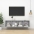 Sienas Tv Plaukts, Betonpelēks, 37X37X142,5Cm Inženierijas Koks Vidaxl