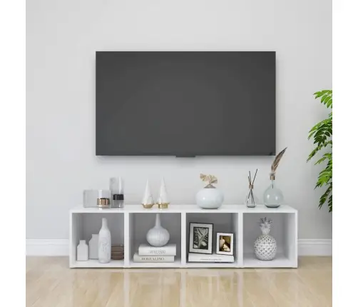 Telerikapid, 2 Tk, Valge, 37 X 35 X 37 cm Tehispuit