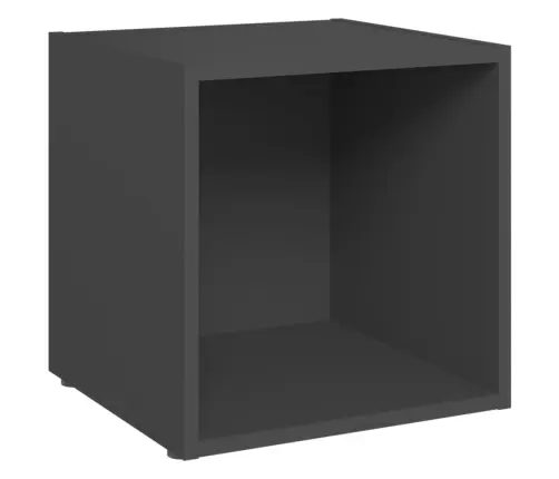 Televizoriaus Spintelės, 4Vnt., Pilkos, 37X35X37cm Mdp