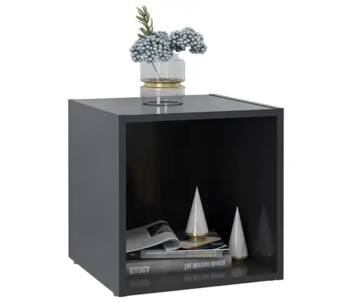 Televizoriaus Spintelės, 4Vnt., Pilkos, 37X35X37cm Mdp