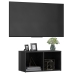 Tv Plaukts, 72X35X36,5 Cm, Spīdīgi Pelēks, Inženierijas Koks Vidaxl