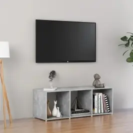 Telerikapp, Betoonhall, 107X35X37 cm Puitlaastplaat