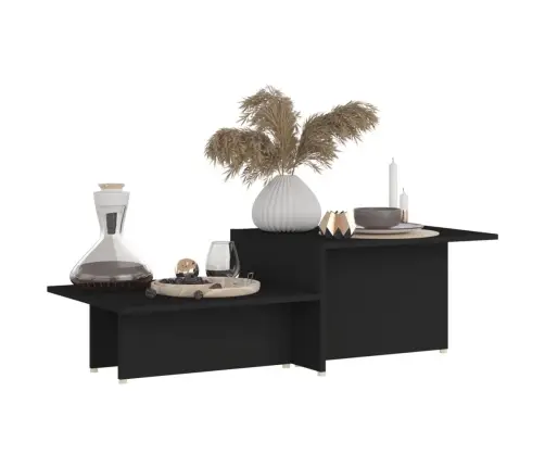 Kafijas Galdiņš, Melns, 111,5X50X33 Cm, Inženierijas Koks Vidaxl Kafijas Galdiņš, Melns, 111,5X50X33 Cm, Inženierijas Koks Vidaxl