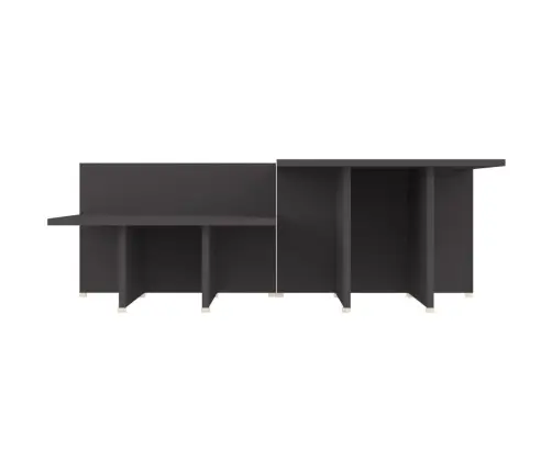 Kafijas Galdiņi, 2Gb., Pelēki, 111,5X50X33Cm, Inženierijas Koks Vidaxl