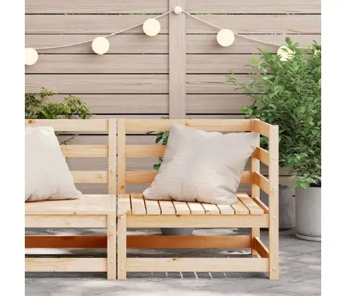 Dārza Stūra Dīvāns, Priedes Masīvkoks Vidaxl