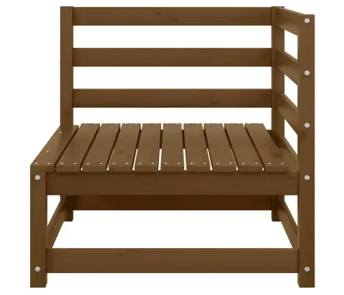 Dārza Stūra Dīvāns, Medus Brūns, Priedes Masīvkoks Vidaxl