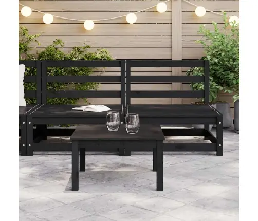 Aia Keskmised Diivanid, 2 Tk, Must, Männipuit