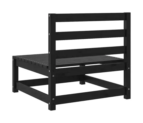 Aia Keskmised Diivanid, 2 Tk, Must, Männipuit