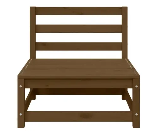 2-Daļīgs Dārza Atpūtas Mēbeļu Komplekts, Brūns Priedes Koks Vidaxl