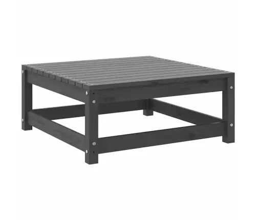 2-Daļīgs Dārza Atpūtas Mēbeļu Komplekts, Pelēks, Priedes Koks Vidaxl