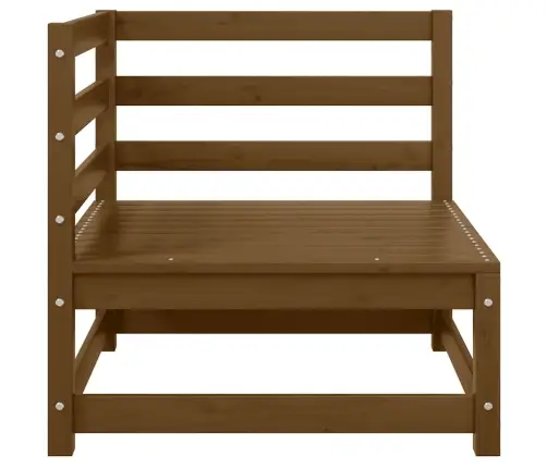 3-Daļīgs Dārza Atpūtas Mēbeļu Komplekts, Brūns Priedes Koks Vidaxl