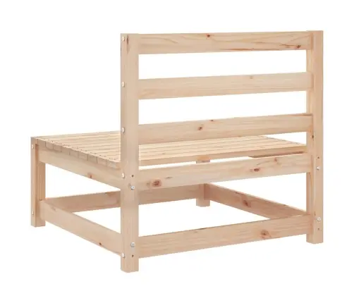 Vidējie Dārza Dīvāni Ar Matračiem, 2 Gab., Priedes Masīvkoks Vidaxl