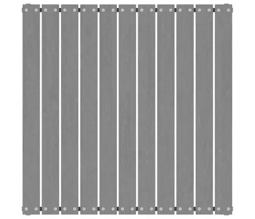 Dārza Soliņi Ar Matračiem, 2 Gab., Pelēks Priedes Masīvkoks Vidaxl