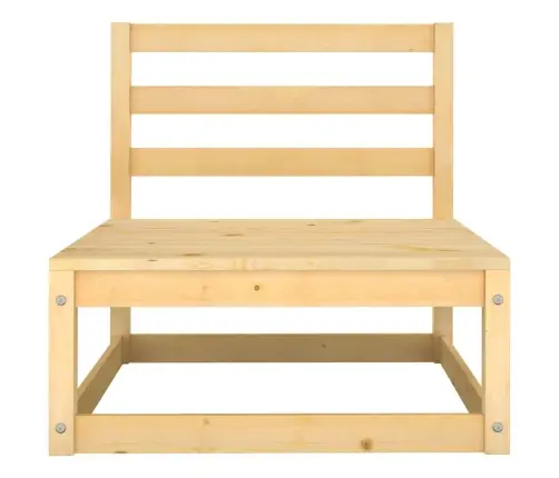 2-Daļīgs Dārza Atpūtas Mēbeļu Komplekts Ar Matračiem, Priede Vidaxl