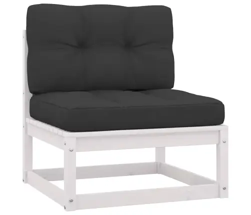 2-Daļīgs Dārza Atpūtas Mēbeļu Komplekts Ar Matračiem, Priede Vidaxl