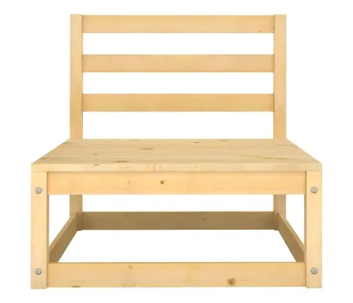 2-Daļīgs Dārza Atpūtas Mēbeļu Komplekts Ar Matračiem, Priede Vidaxl