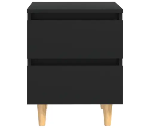 Öökapp Ja Männipuidust Jalad, Must, 40X35X50 Cm