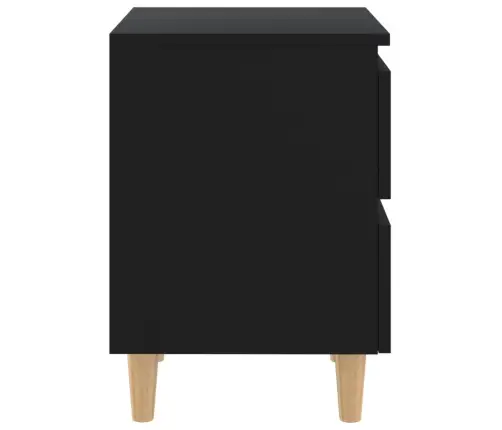 Öökapp Ja Männipuidust Jalad, Must, 40X35X50 Cm