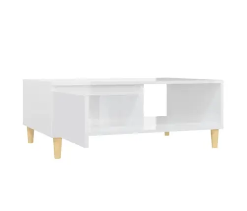 Kafijas Galdiņš, 90X60X35 Cm, Spīdīgi Balts, Inženierijas Koks Vidaxl Kafijas Galdiņš, 90X60X35 Cm, Spīdīgi Balts, Inženierijas Koks Vidaxl