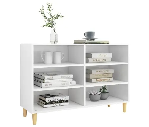 Puhvetkapp, Valge, 103,5 X 35 X 70 cm Tehispuit