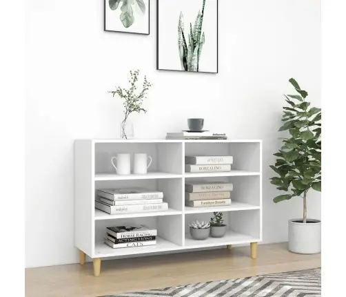 Puhvetkapp, Valge, 103,5 X 35 X 70 cm Tehispuit