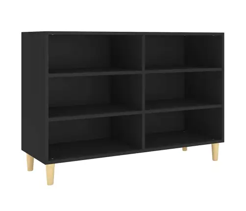 Kumode, Melna, 103,5X35X70 Cm, Inženierijas Koks Vidaxl