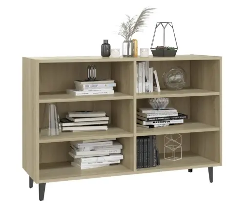 Kumode, Ozolkoka Krāsa, 103,5X35X70 Cm, Inženierijas Koks Vidaxl