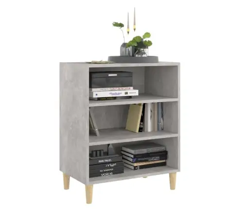 Puhvetkapp, Betoonhall, 57 X 35 X 70 cm Tehispuit