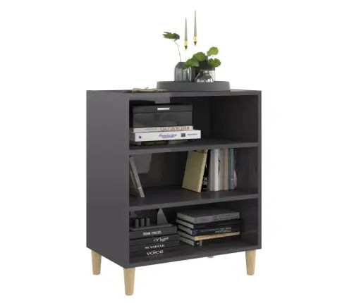 Puhvetkapp, Kõrgläikega Hall, 57 X 35 X 70 cm Tehispuit