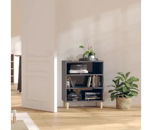 Puhvetkapp, Kõrgläikega Hall, 57 X 35 X 70 cm Tehispuit