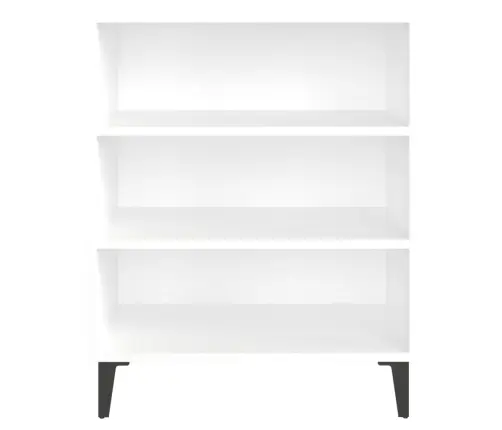 Kumode, Balta, 57X35X70 Cm, Inženierijas Koks Vidaxl