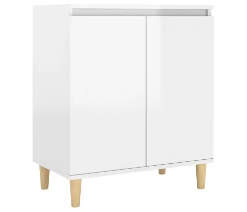 Kumode Ar Koka Kājām, Balta, 60X35X70 Cm, Inženierijas Koks Vidaxl Kumode Ar Koka Kājām, Balta, 60X35X70 Cm, Inženierijas Koks Vidaxl