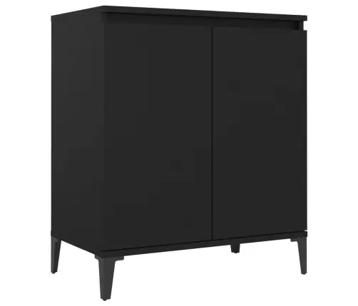 Kumode, Melns, 60X35X70 Cm, Inženierijas Koks Vidaxl