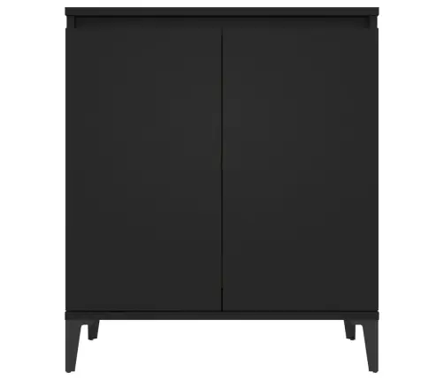 Kumode, Melns, 60X35X70 Cm, Inženierijas Koks Vidaxl