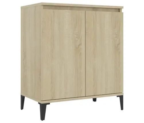 Kumode, Ozolkoka Krāsā, 60X35X70 Cm, Inženierijas Koks Vidaxl