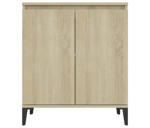 Kumode, Ozolkoka Krāsā, 60X35X70 Cm, Inženierijas Koks Vidaxl