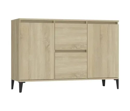Kumode, 104X35X70 Cm, Inženierijas Koks, Ozolkoka Krāsa Vidaxl