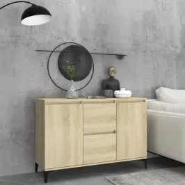 Kumode, 102X35X70 Cm, Inženierijas Koks, Ozolkoka Krāsa Vidaxl