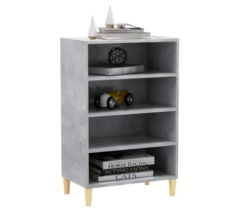 Šoninė Spintelė, Betono Pilka, 57X35X90cm Apdirbta Mediena