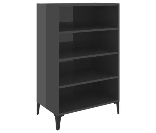 Puhvetkapp, Kõrgläikega Hall, 57 X 35 X 90 cm Tehispuit